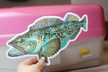 Lingcod Sticker